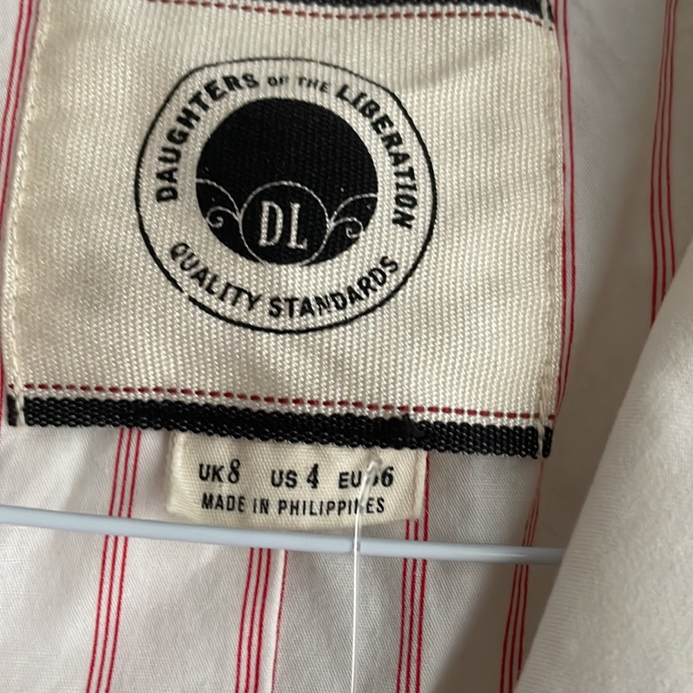Anthro Daughters of the Liberation blazer, size 4,new - Picture 5 of 10